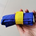 Blue bag fold